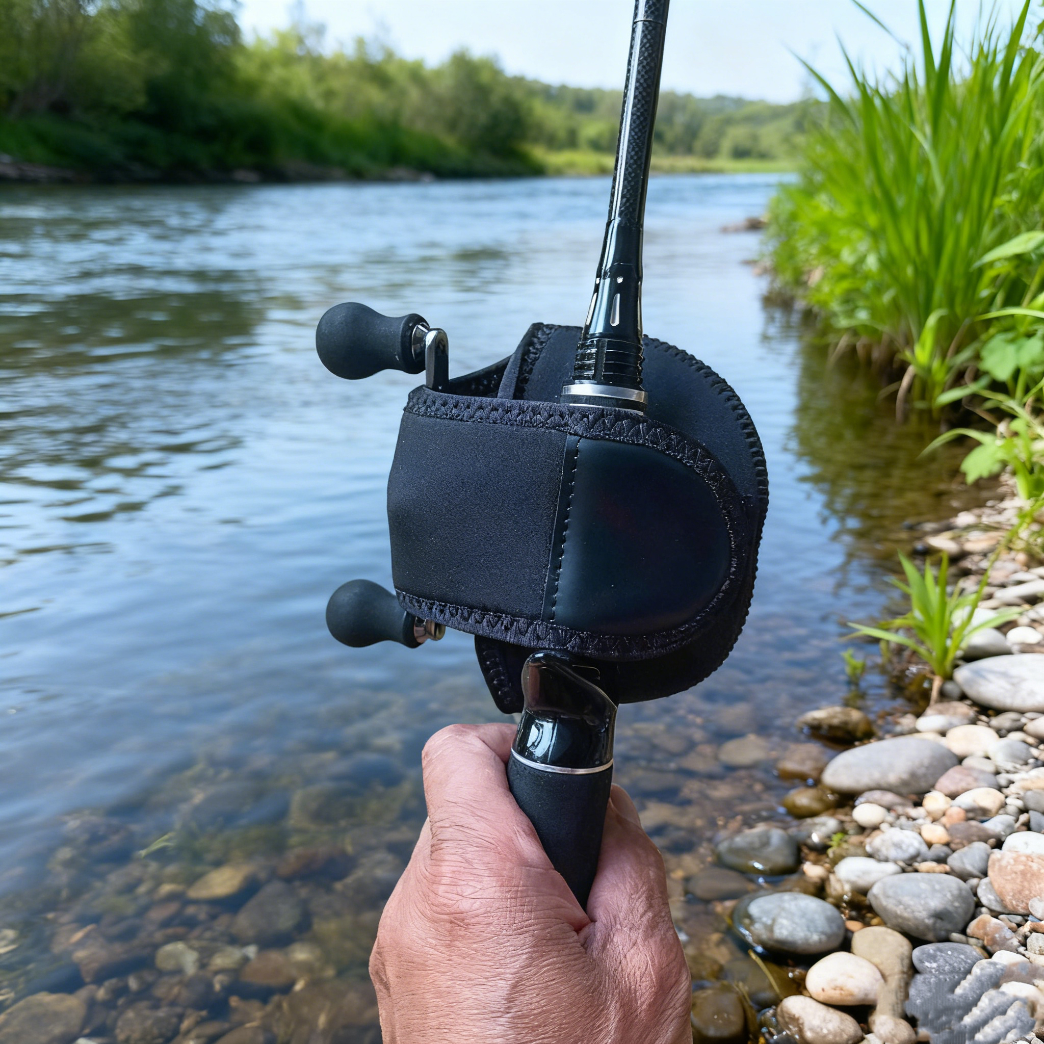Spincast Reel - Fishing Reel Bag Protective Cover Baitcasting