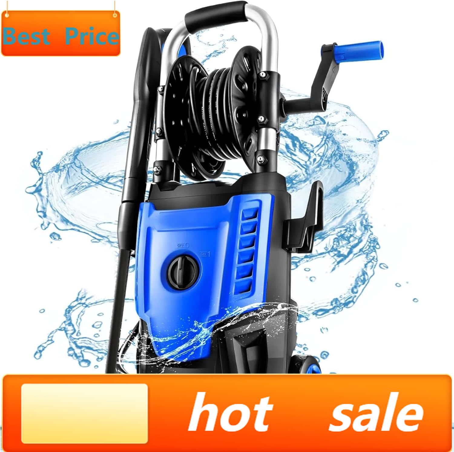 4800PSI Electric Pressure Wash - Electric Reel บทวิจารณ์และราคา