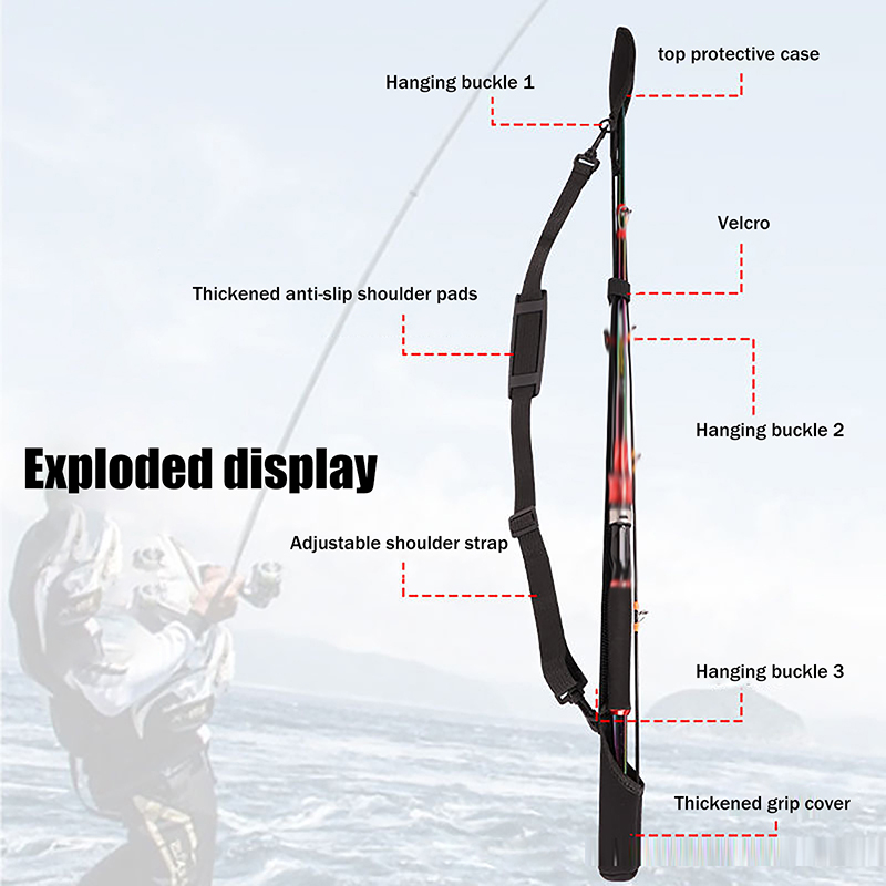 Adjustable Fishing Rod Storage - Reel Cover บทวิจารณ์และราคา