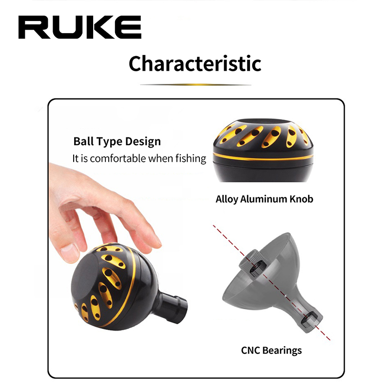 Ruke 1pc Fishing Reel Handle K - Reel Drag Knob บทวิจารณ์และราคา