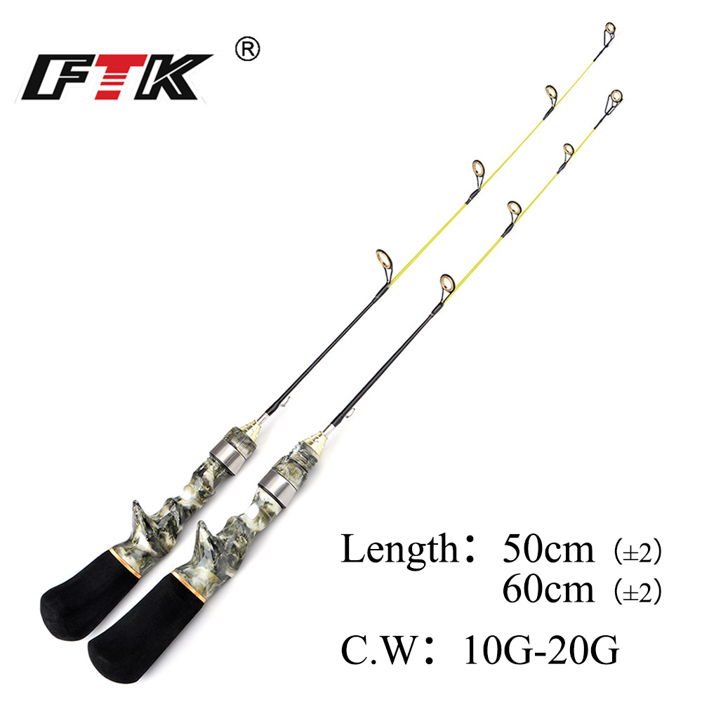 FTK 50cm 60cm Winter Ice Fishi - Ice Fishing Reel บทวิจารณ์และราคา