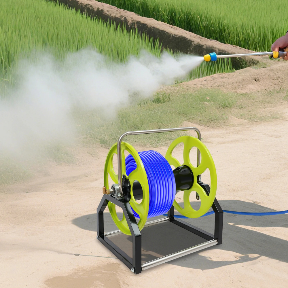 Garden Hose Reel, 360° Wall Mo - Reel Handle บทวิจารณ์และราคา