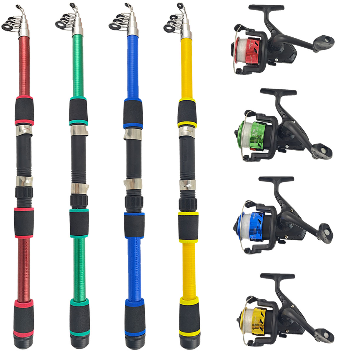 Mini Telescopic Sea Fishing Ro - Reel Bag บทวิจารณ์และราคา