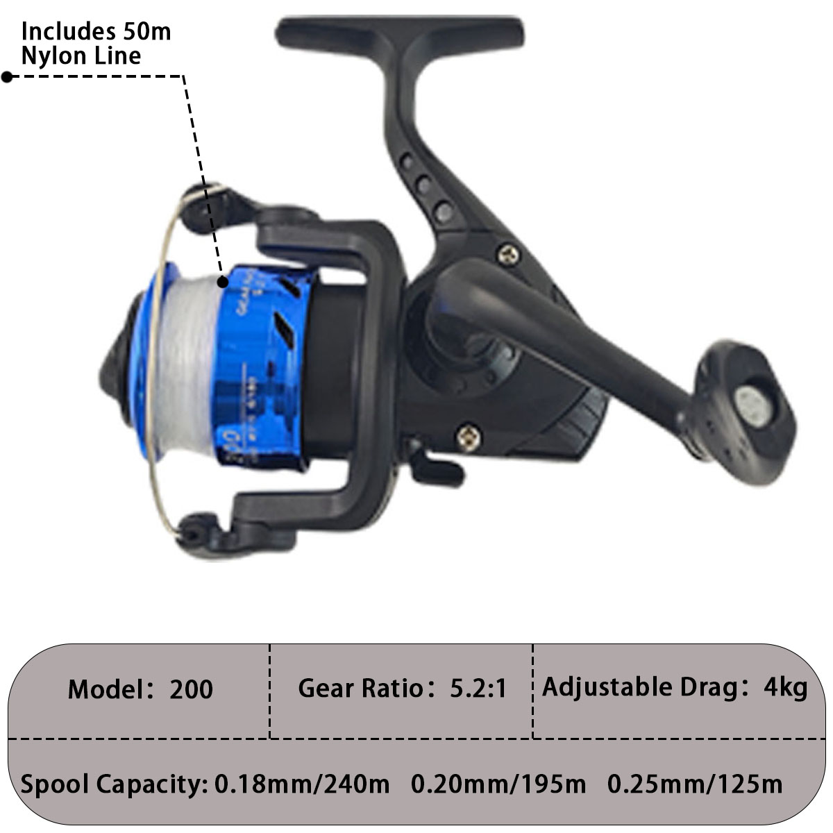 Mini Telescopic Sea Fishing Ro - Reel Bag บทวิจารณ์และราคา