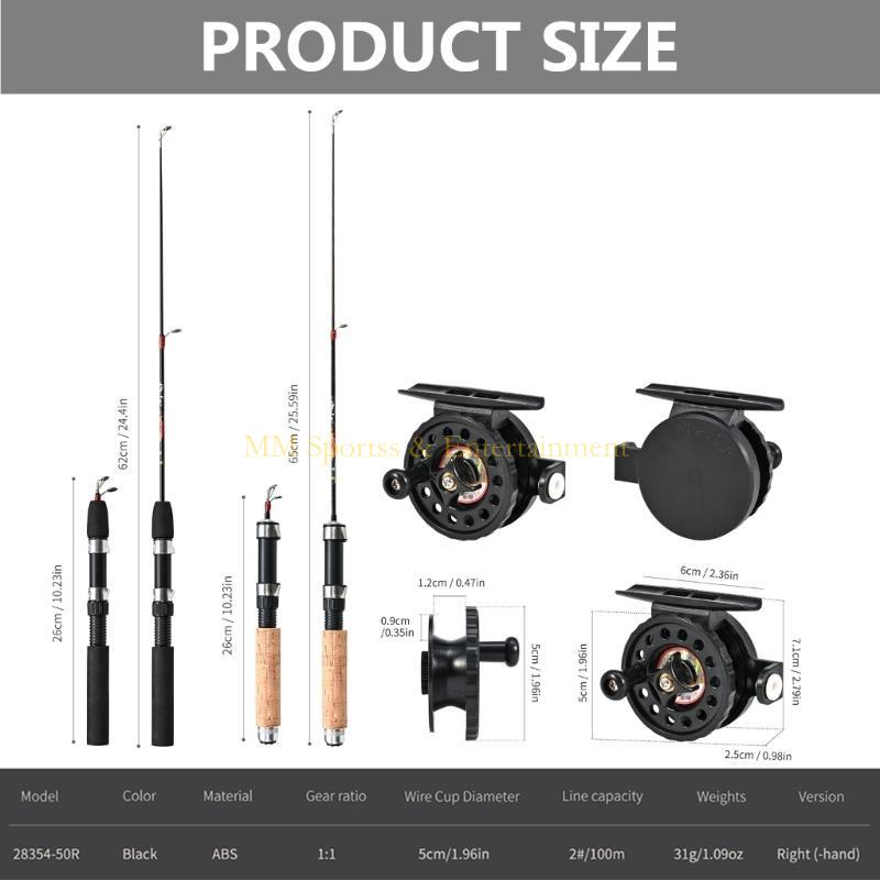 31BE 1 Set Fishing Rod With Fi - Ice Fishing Reel บทวิจารณ์และราคา