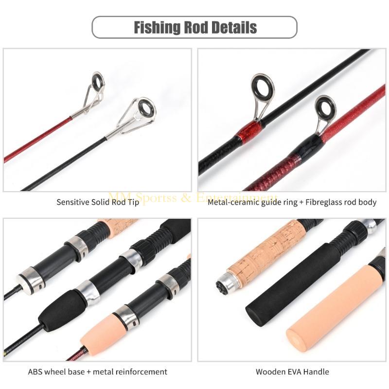 31BE 1 Set Fishing Rod With Fi - Ice Fishing Reel บทวิจารณ์และราคา
