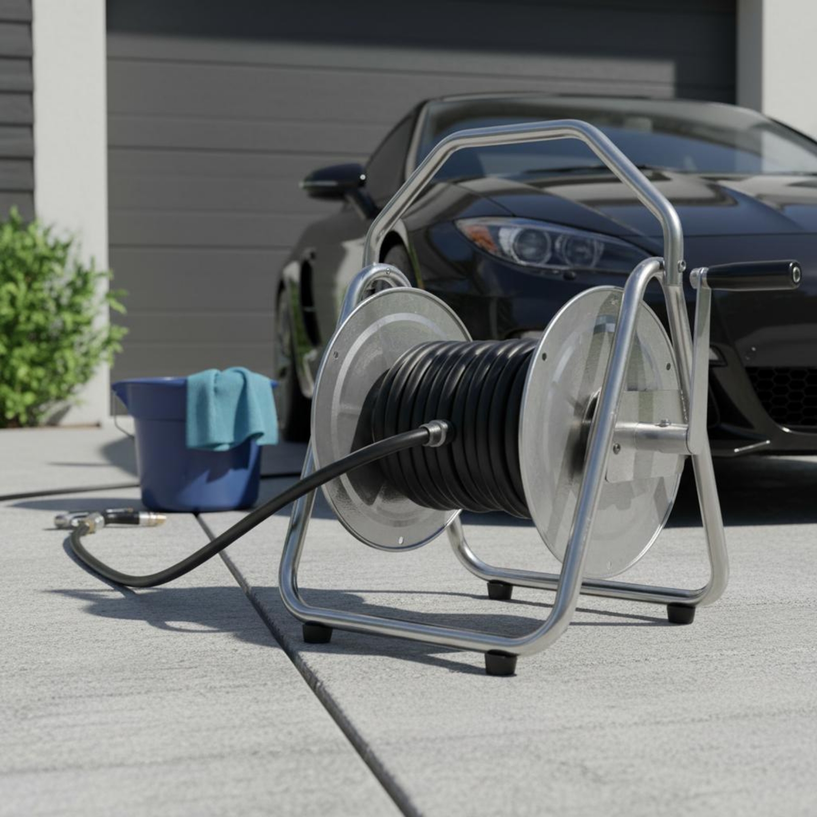 Metal Hose Reel Heavy Duty Gar - Conventional Reel บทวิจารณ์และราคา