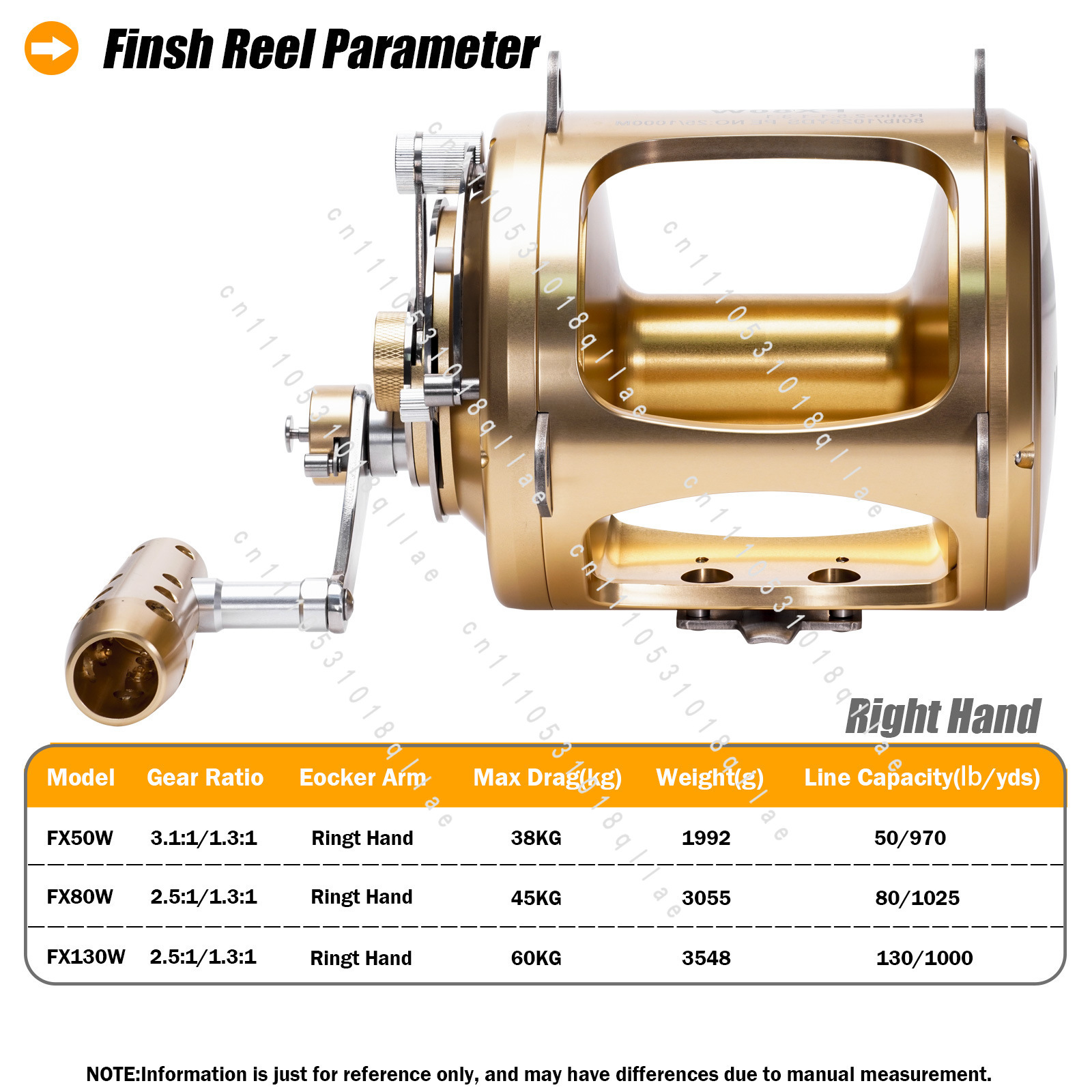 130WOcean Saltwater 2 Speed Tu - Trolling Reel บทวิจารณ์และราคา