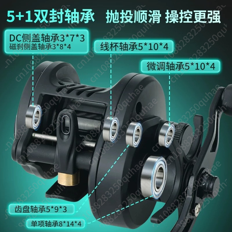 Micro Lure DC Reel, Dual-Use D - Baitcasting Reel บทวิจารณ์และราคา