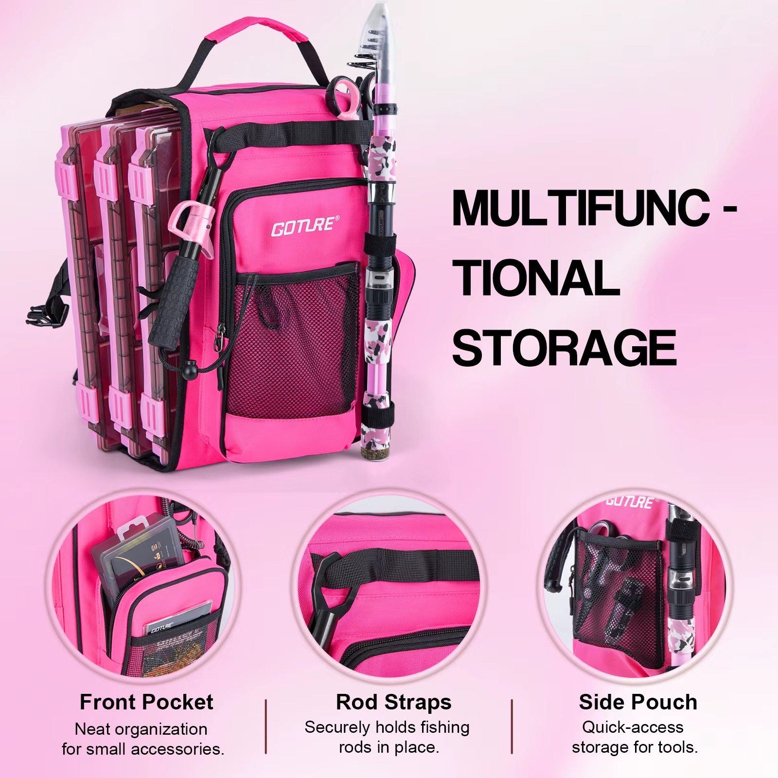 Goture All-in-One Fishing Comb - Reel Bag บทวิจารณ์และราคา