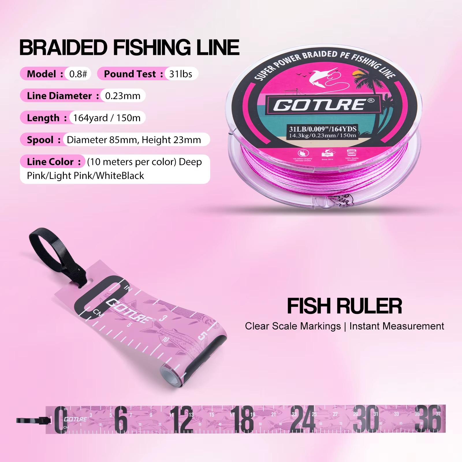 Goture All-in-One Fishing Comb - Reel Bag บทวิจารณ์และราคา