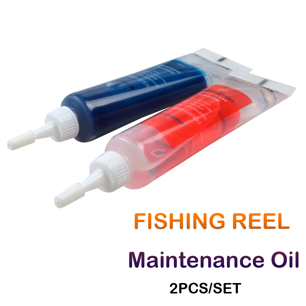 2Pcs Fishing Reel Maintenance  - Reel Grease บทวิจารณ์และราคา