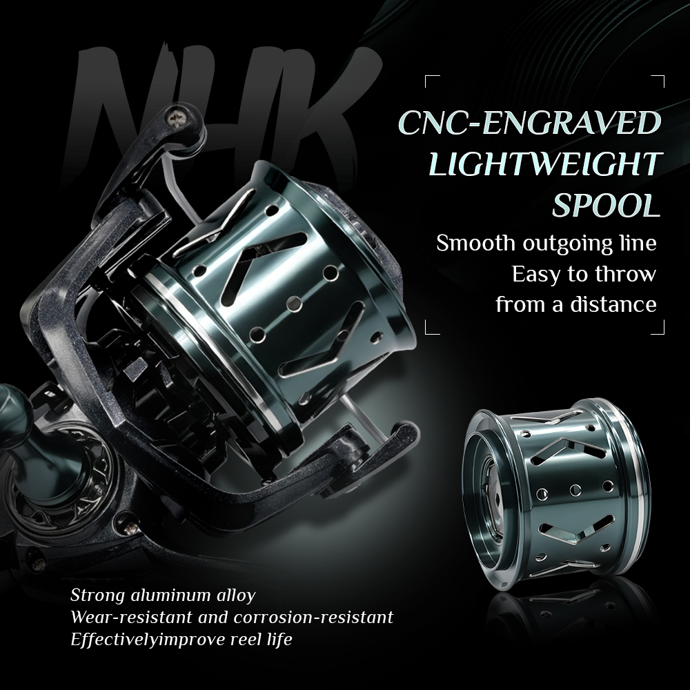 NHK 8000-14000 Spinning Reels  - Spinning Reel บทวิจารณ์และราคา