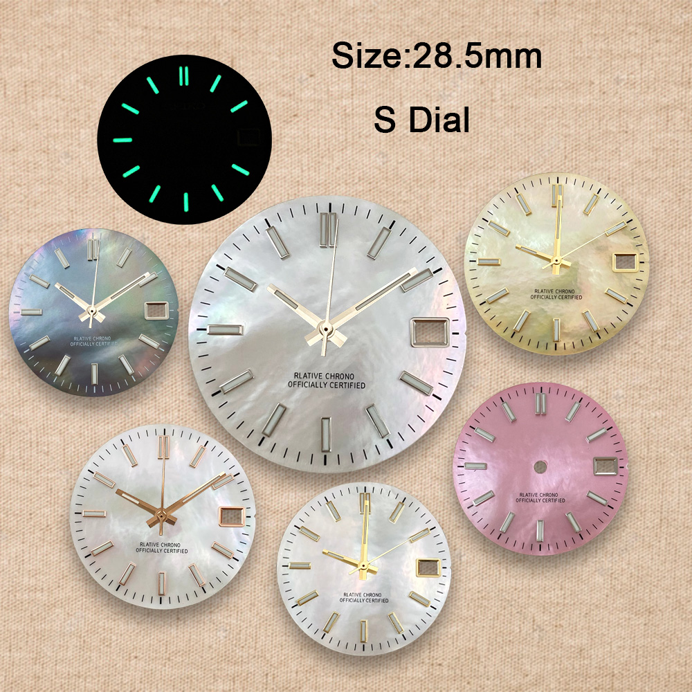 New 28.5mm S Logo NH35 Dial Lo - Reel Case บทวิจารณ์และราคา