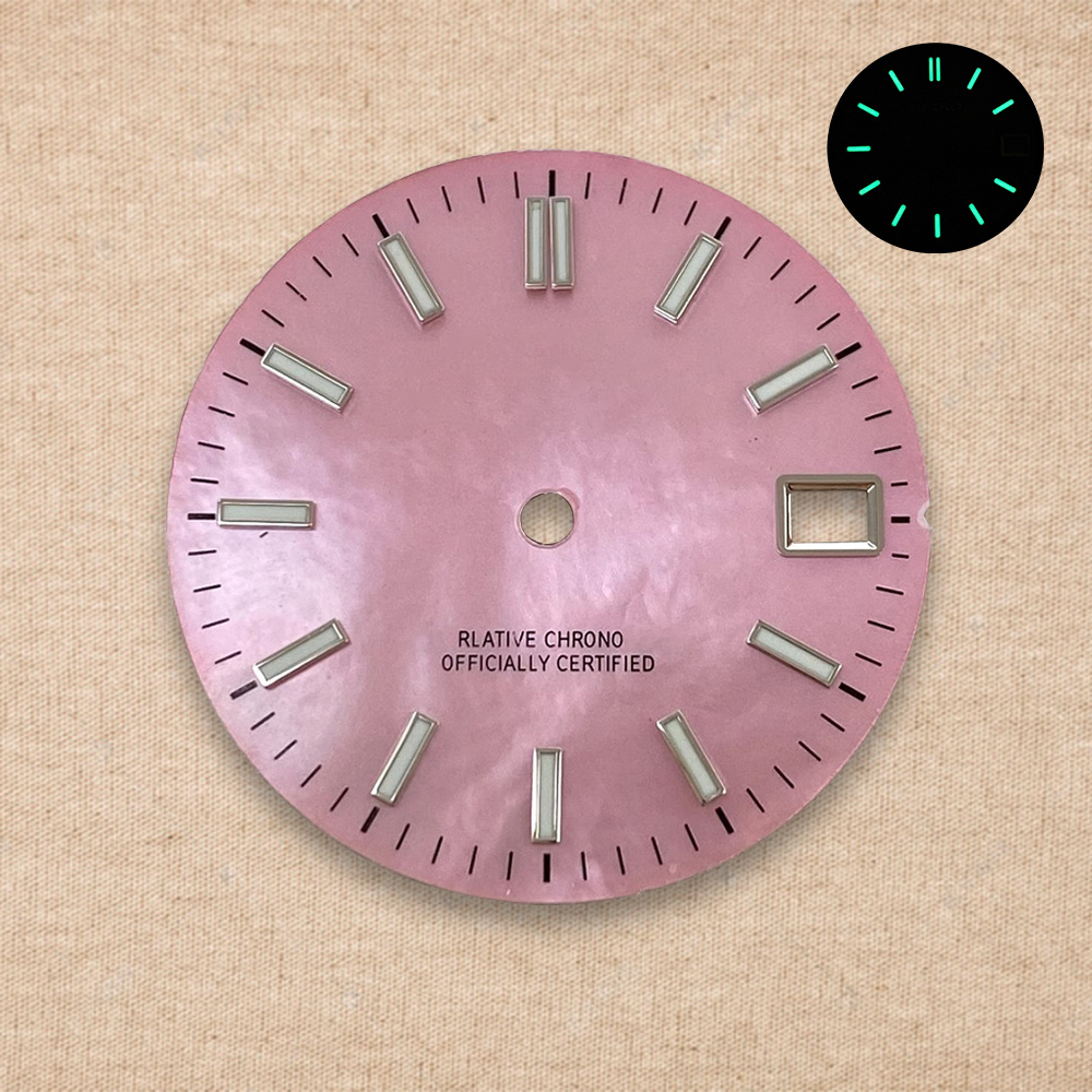 New 28.5mm S Logo NH35 Dial Lo - Reel Case บทวิจารณ์และราคา