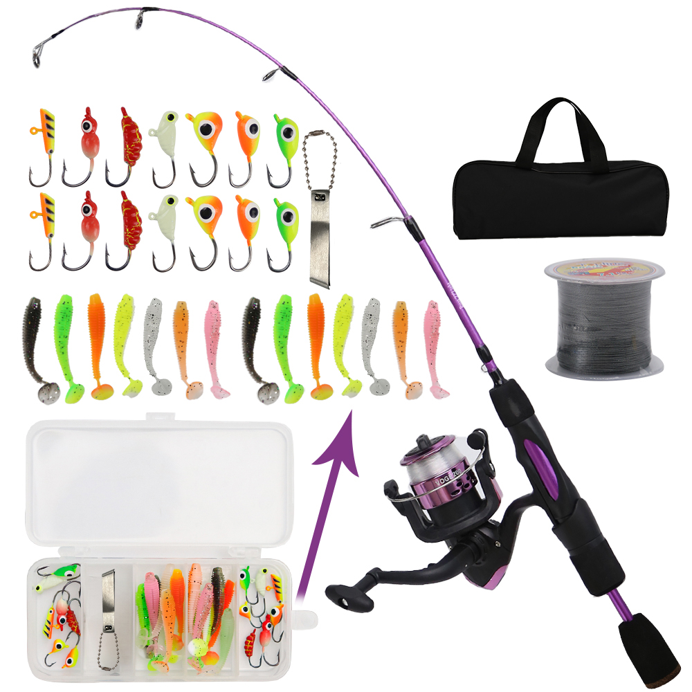 Ice Fishing Rod Reel Combo 68c - Ice Fishing Reel บทวิจารณ์และราคา