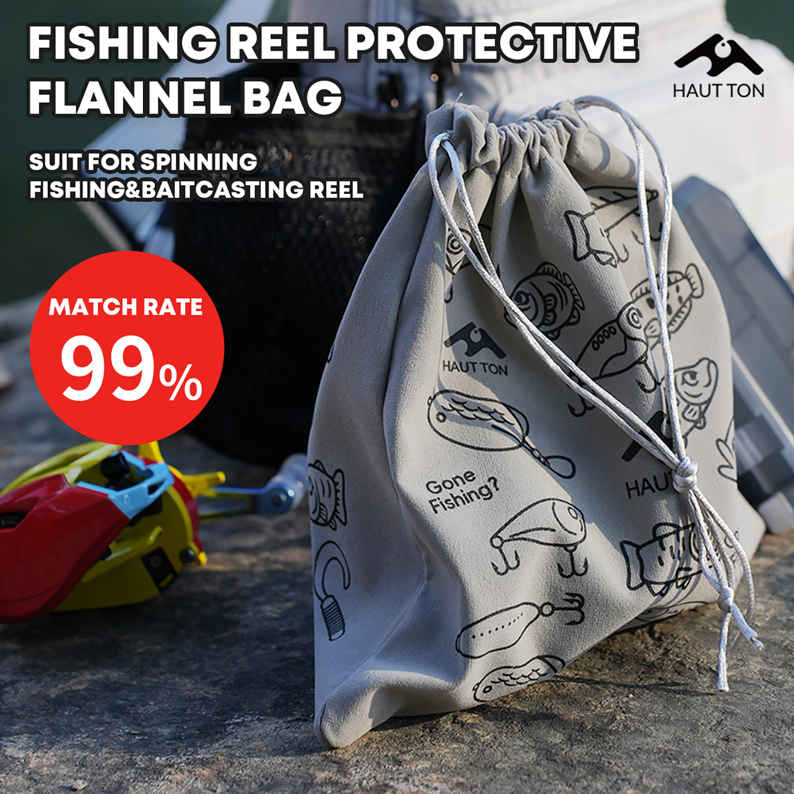 HAUT TON Fishing Reel Protecti - Spincast Reel บทวิจารณ์และราคา