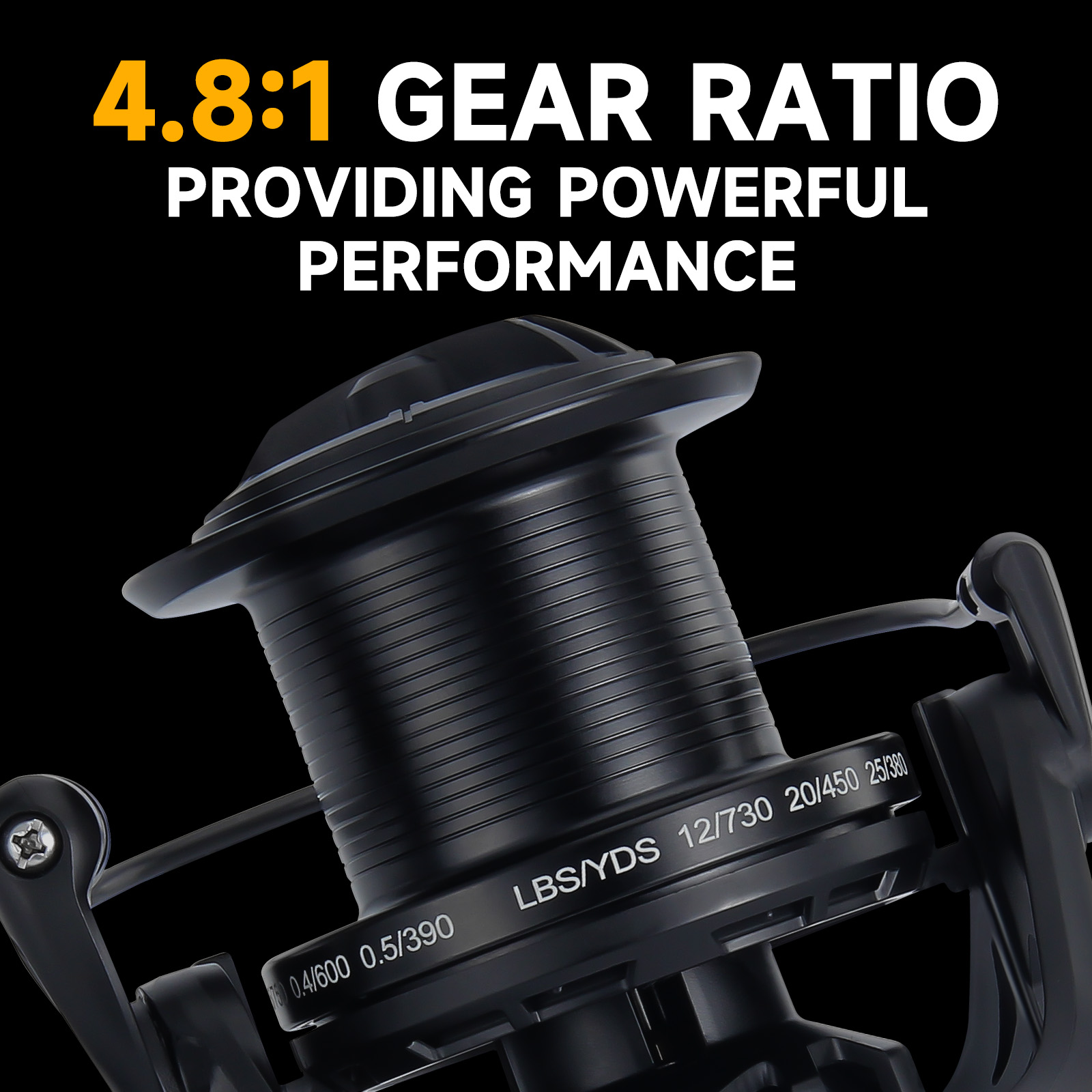 HAUT TON BLACK 12000/14000 Sur - Surf Reel บทวิจารณ์และราคา