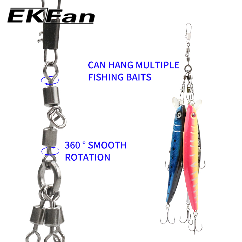EKFan 5pcs Eight-shaped Ring C - Conventional Reel บทวิจารณ์และราคา