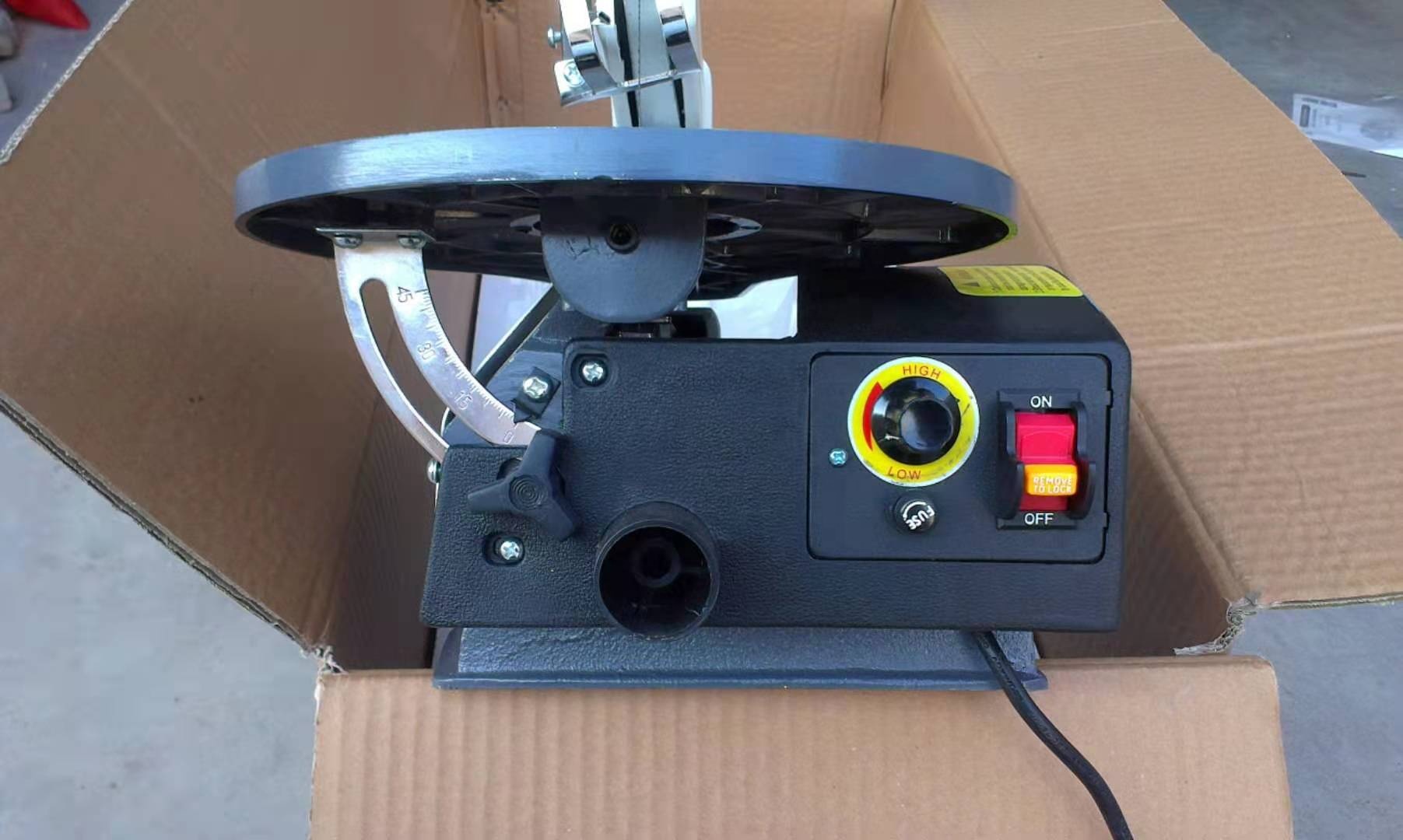 Wood Cutting Industrial Deskto - Electric Reel บทวิจารณ์และราคา