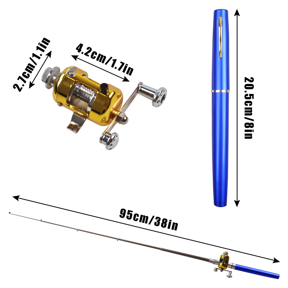 Mini ice fishing rod Combo wit - Ice Fishing Reel บทวิจารณ์และราคา