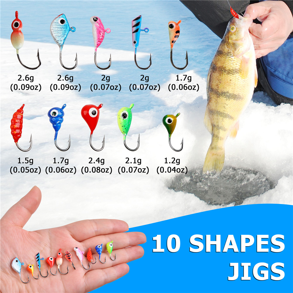 Mini ice fishing rod Combo wit - Ice Fishing Reel บทวิจารณ์และราคา