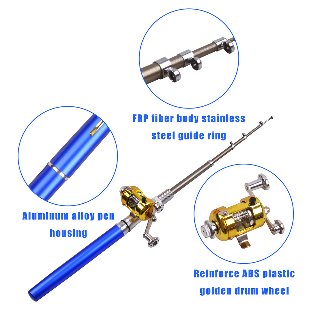 Mini ice fishing rod Combo wit - Ice Fishing Reel บทวิจารณ์และราคา