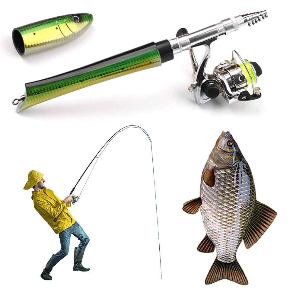 Portable Fish Shaped Fishing P - Ice Fishing Reel บทวิจารณ์และราคา