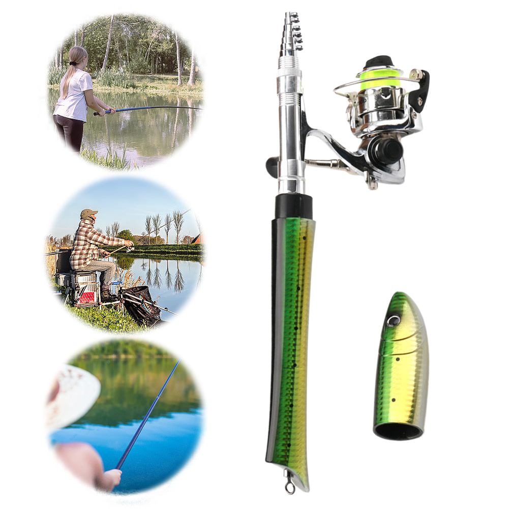 Portable Fish Shaped Fishing P - Ice Fishing Reel บทวิจารณ์และราคา